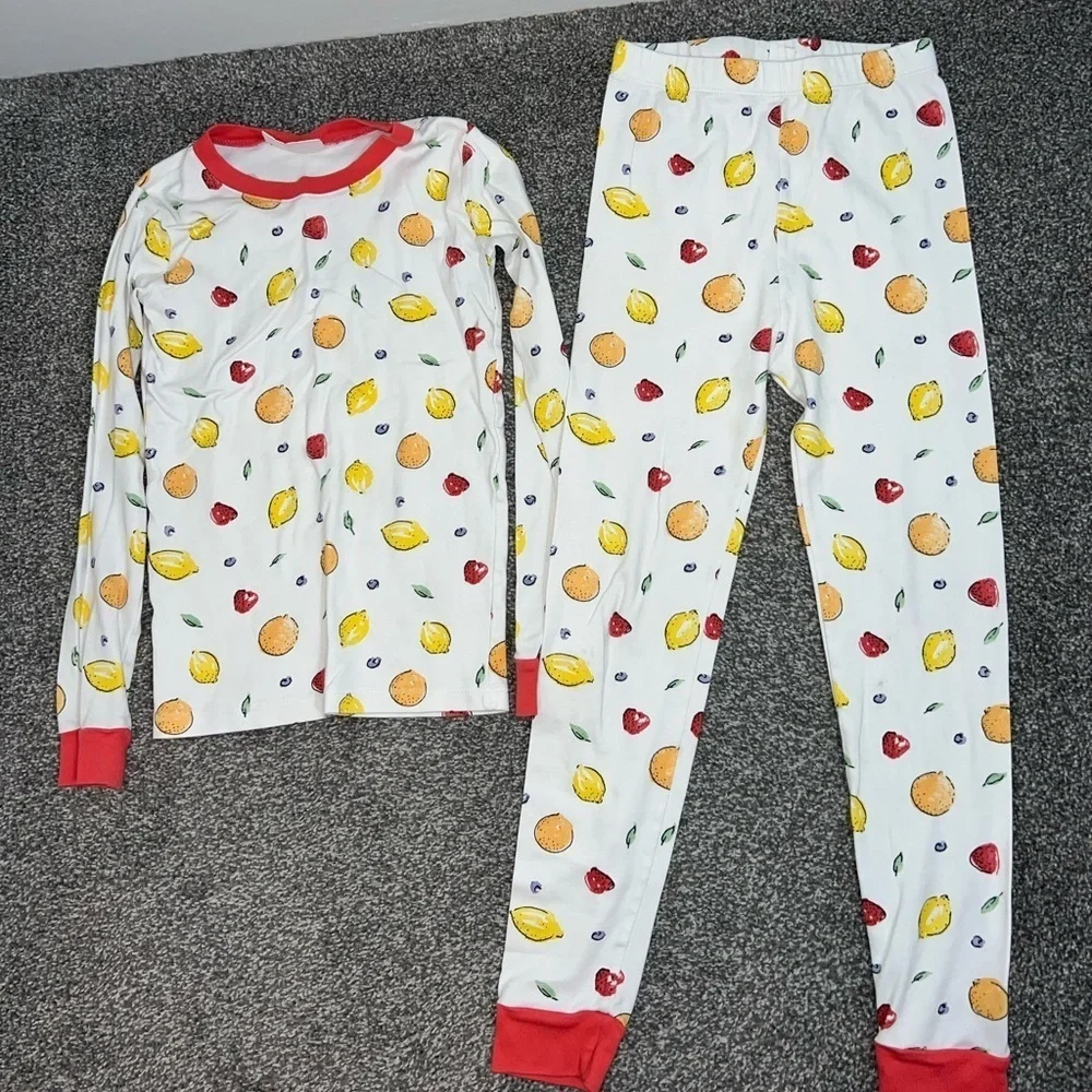 LAKE Kids Long-Long Set, Fruit - LAKE Sleepwear size 8